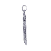Celtic Mermaid Goddess Sterling Silver Pendant TPD4940 - Pendants